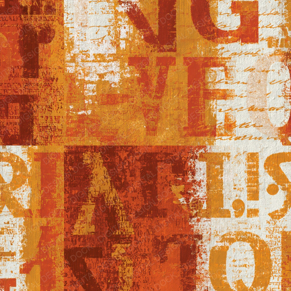 ASCII Burnt Orange Ochre Texture Digital Paper Pack (DDD014046)