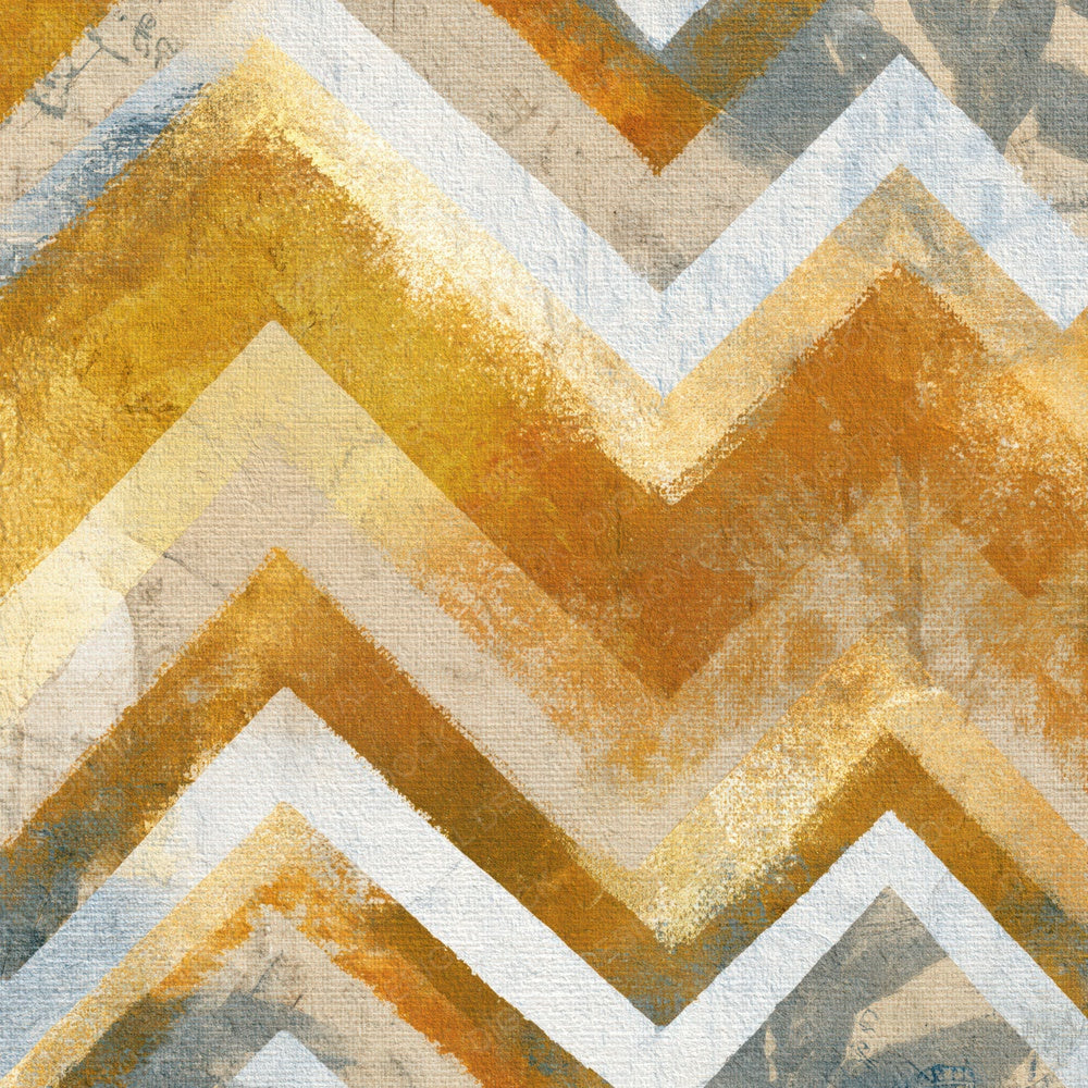 Blueprint Zigzag Wheat Gold Digital Paper Pack (DDD014048)