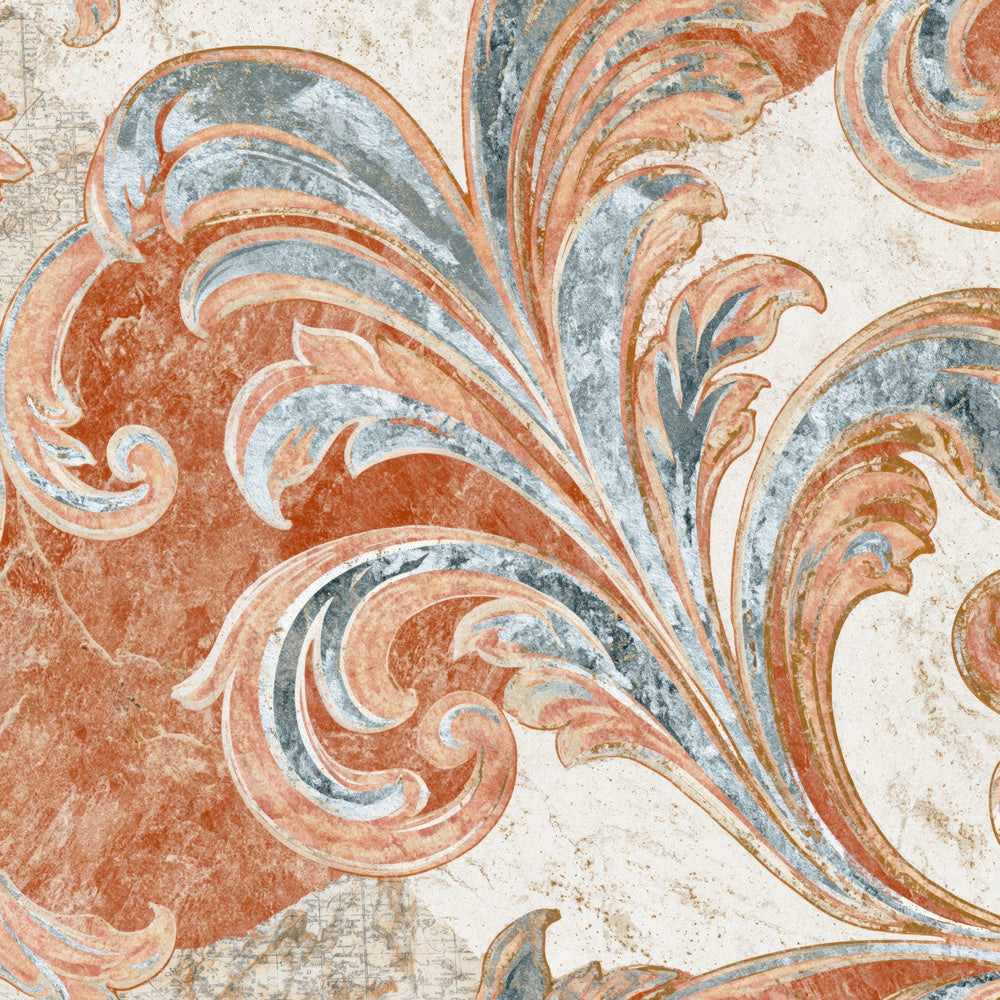 Baroque Terracotta Bone Texture Digital Paper Pack (DDD014085)