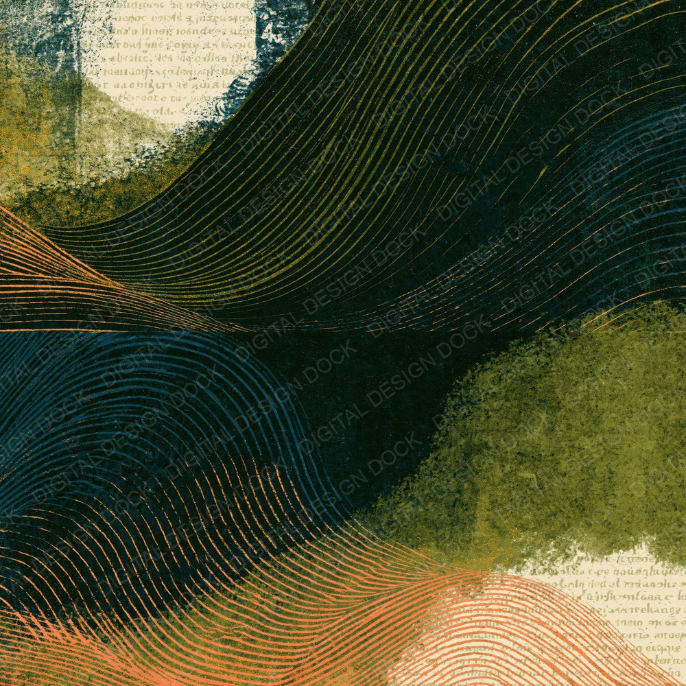 Scratchboard Olive Chartreuse Texture Digital Paper Pack (DDD014172)