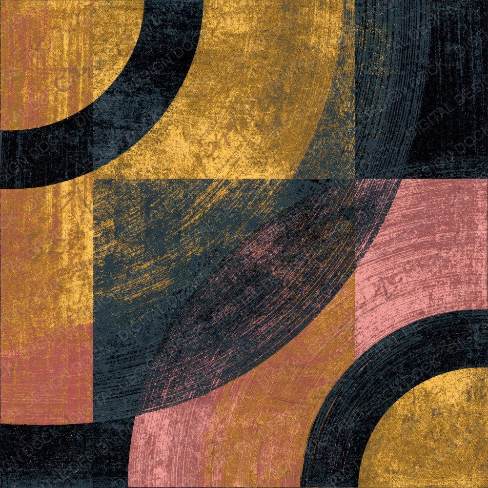 Woodblock Charcoal Gold Tonal Digital Paper Pack (DDD014199)