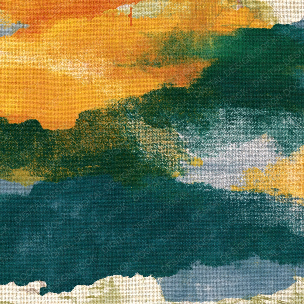 Monoprint Amber Forest Green Tonal Digital Paper Pack (DDD014209)