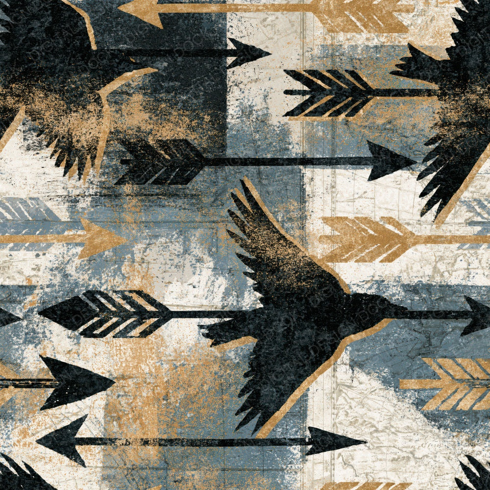 Etching Arrows Flight Bone Digital Paper Pack (DDD014265)