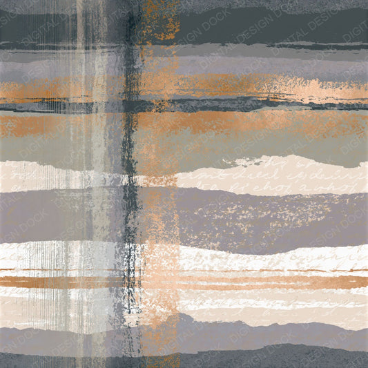 Woodblock Oyster Storm Grey Tonal Seamless Digital Paper Pack (DDD014282)