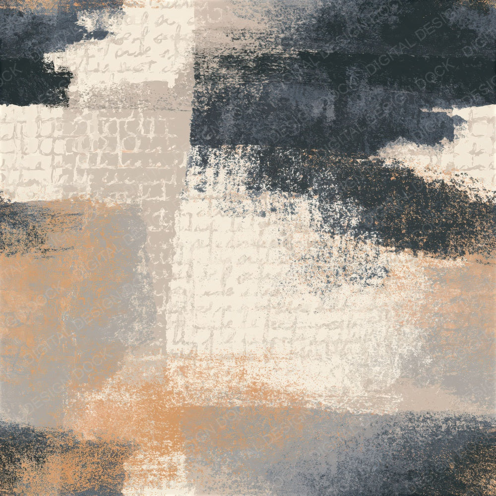 Woodblock Oyster Storm Grey Tonal Seamless Digital Paper Pack (DDD014282)