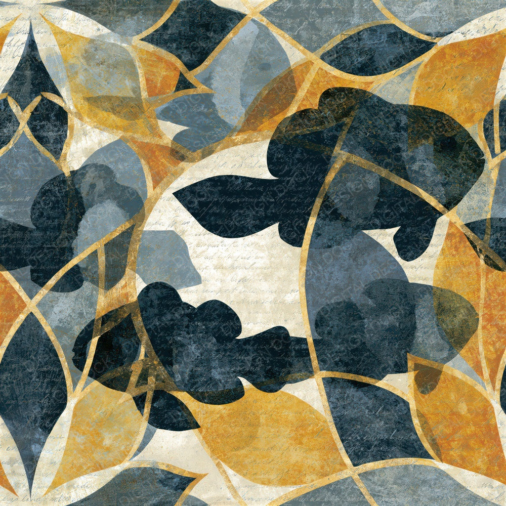 Mandala Clownfish Thunder Brass Seamless Digital Paper Pack (DDD014312)