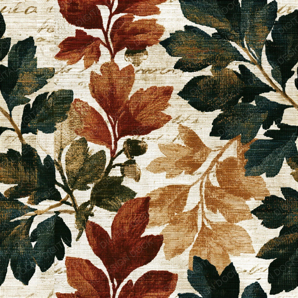 Tapestry Mulberry Pine Cedar Seamless Digital Paper Pack (DDD014319)