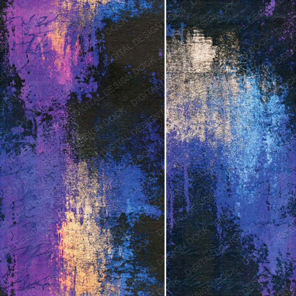 Drypoint Purple Charcoal Tonal Seamless Digital Paper Pack (DDD014330)