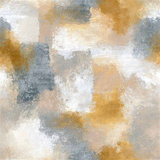 Impressionist Sand Biscuit Dove Abstract Seamless Digital Paper Pack (DDD014345)