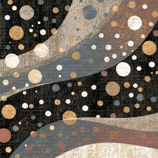 Woodcut Scattered Dots Gunmetal Pearl Digital Paper Pack (DDD014404)