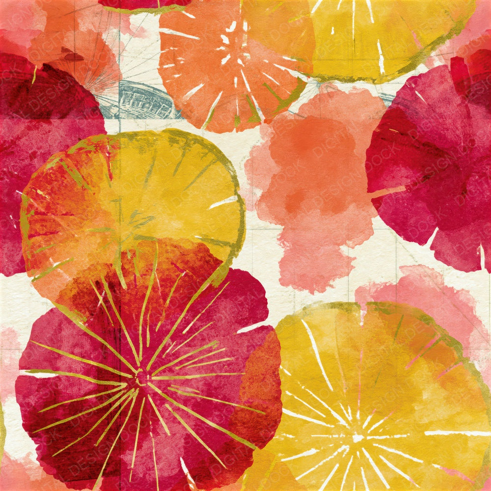 Watercolour Barnacles Lollipop Seamless Digital Paper Pack (DDD014660)