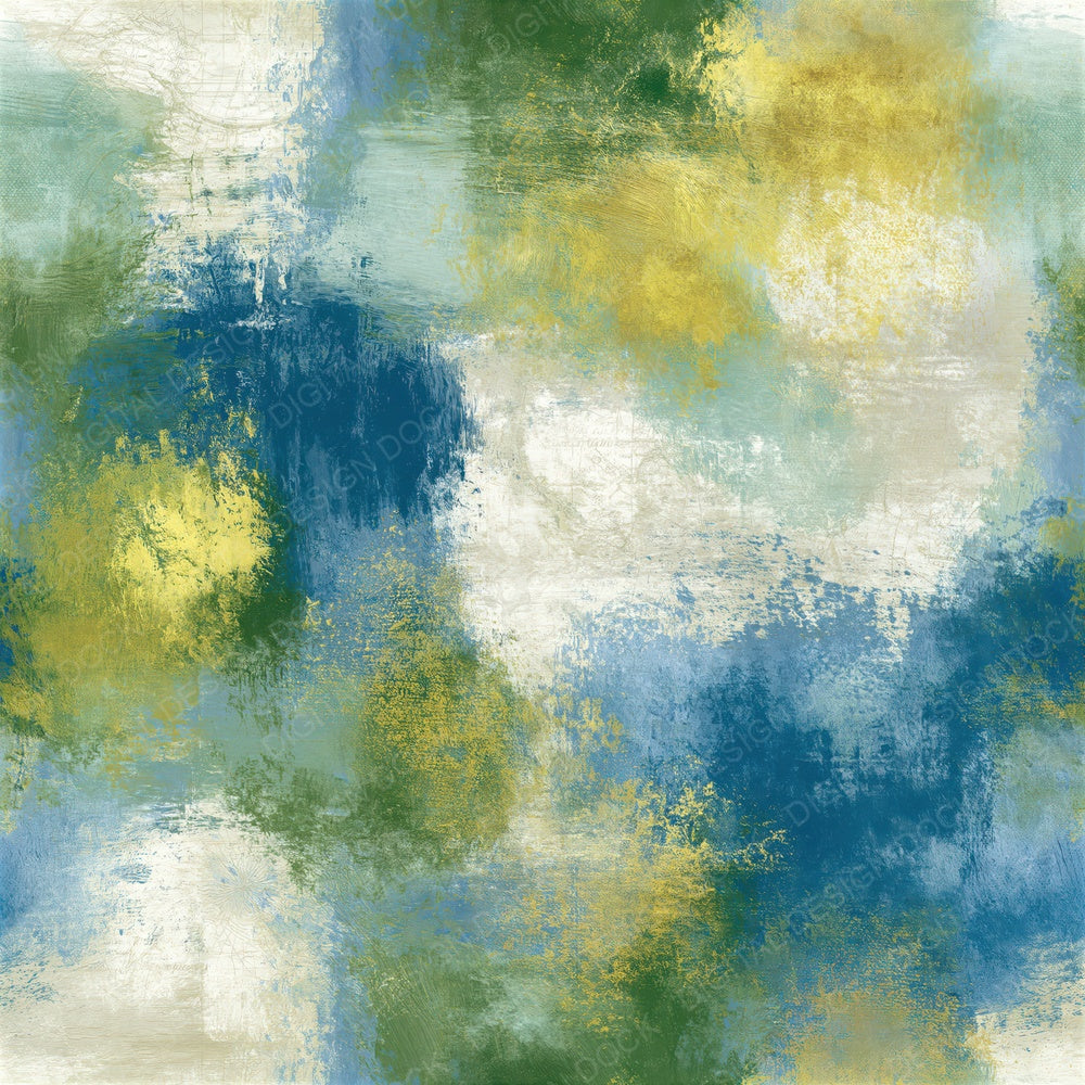 Fresco Azure Lemon Cypress Seamless Digital Paper Pack (DDD014694)