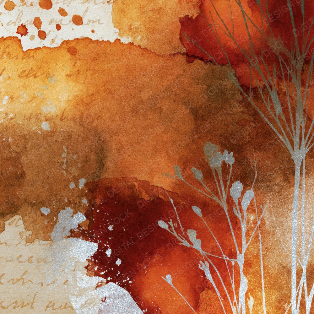 Photogram Rust Sienna Oat Tonal Digital Paper Pack (DDD014698)