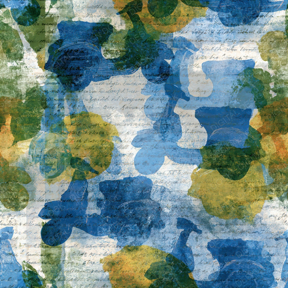 Maximalist Vespa Azure Bone Seamless Digital Paper Pack (DDD014718)