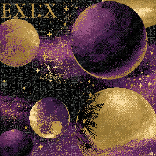 Pixel Pluto Charon Mauve Digital Paper Pack (DDD014737)