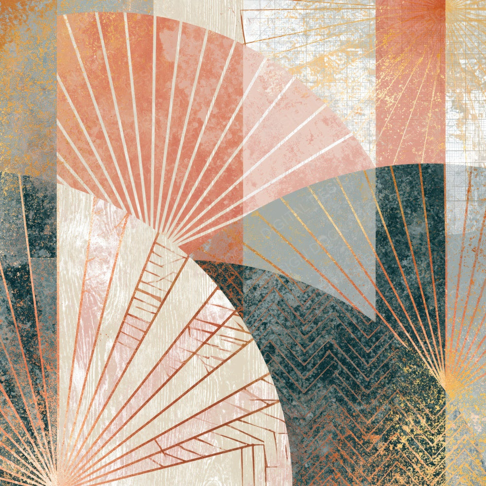 Art Deco Blush Bone Texture Digital Paper Pack (DDD014806)