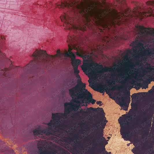 Single Egg Tempera Dusty Rose Aubergine Tonal digital paper shown full size