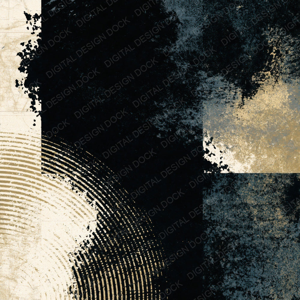 Photogram Black White Tonal Digital Paper Pack (DDD014835)