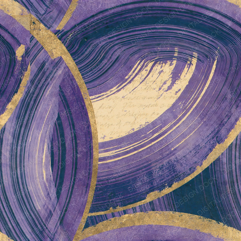 Suminagashi Event Horizon Lavender Seamless Digital Paper Pack (DDD014841)