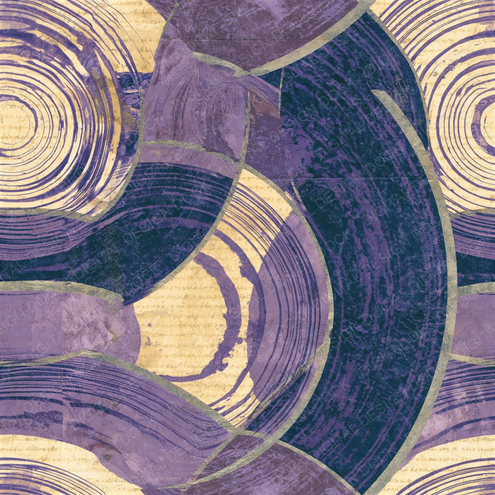 Suminagashi Event Horizon Lavender Seamless Digital Paper Pack (DDD014841)