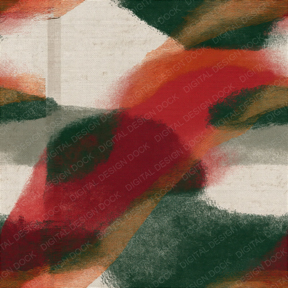 Embroidery Forest Crimson Seamless Digital Paper Pack (DDD014856)