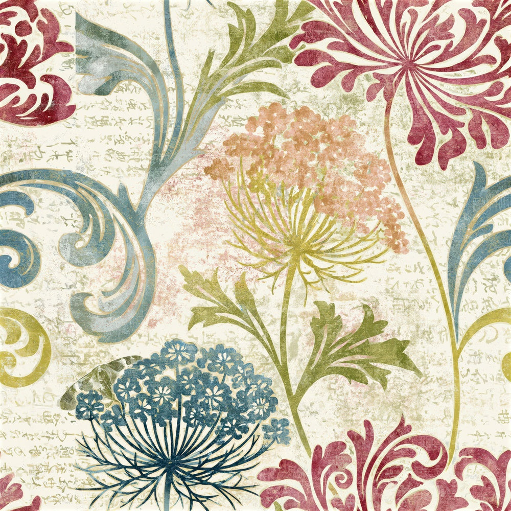 Baroque Queen Annes Lace Dusty Rose Seamless Digital Paper Pack (DDD014928)