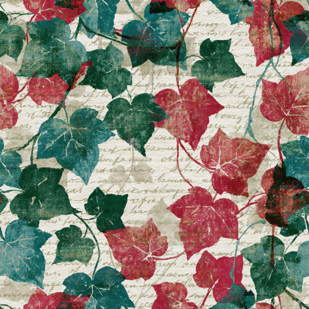 Watercolour Ivy Jade Garnet Digital Paper Pack (DDD014942)