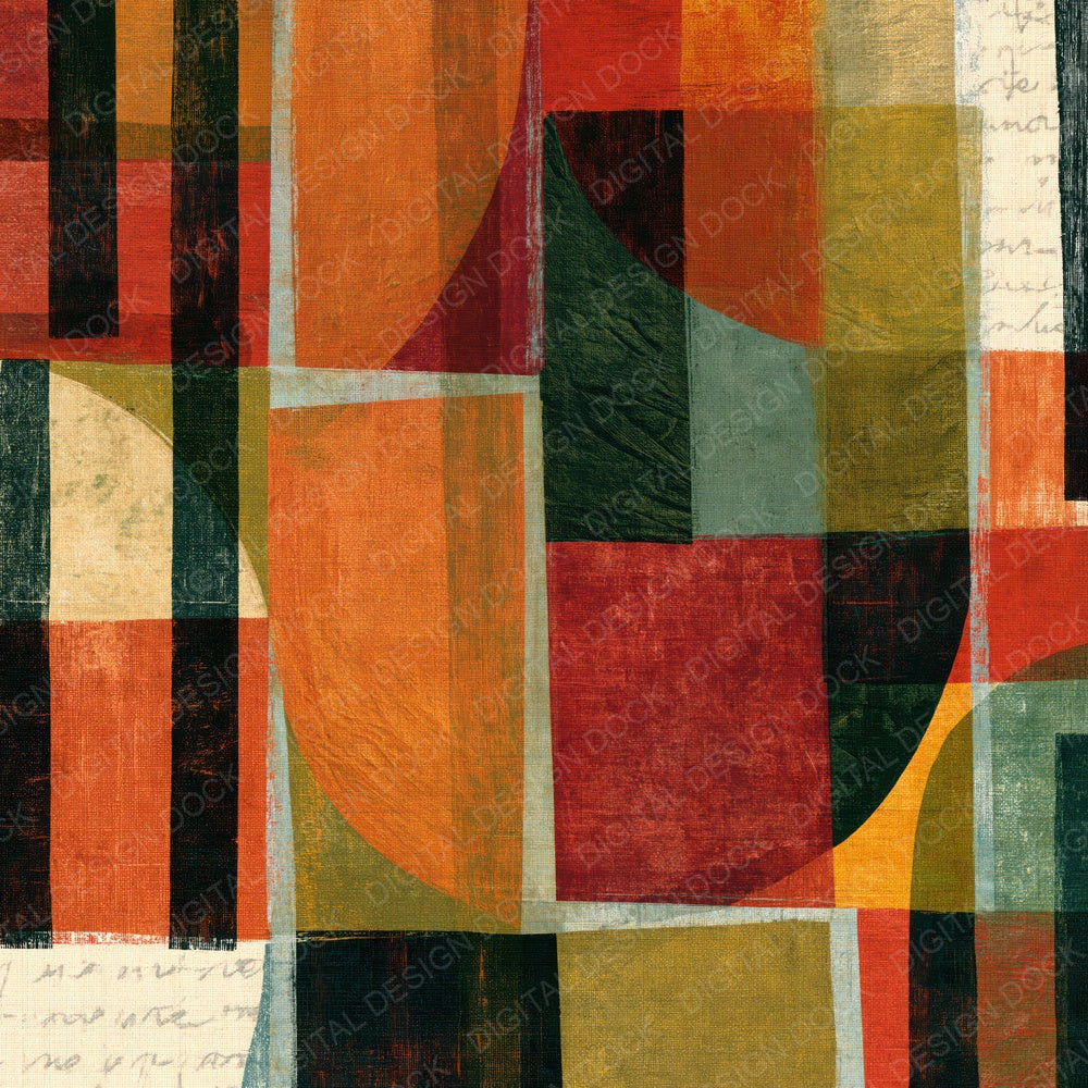 Cubist Jailhouse Clay Olive Digital Paper Pack (DDD014970)