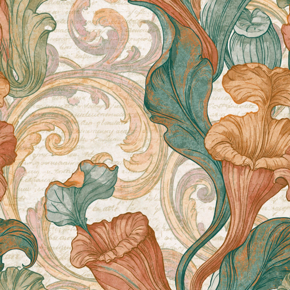 Rococo Pitcher Plants Adobe Sage Digital Paper Pack (DDD015137)