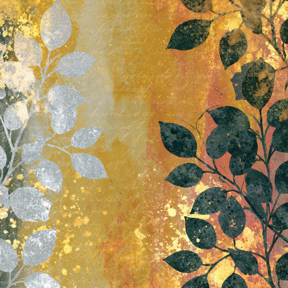 Photogram Amber Butter Tonal Digital Paper Pack (DDD015192)