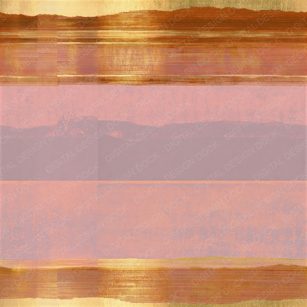 Etching Amber Rose Gold Tonal Seamless Digital Paper Pack (DDD015231)