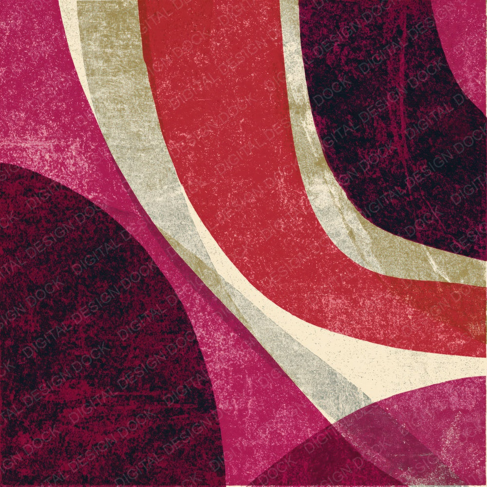 Letterpress Mulled Wine Raspberry Abstract Digital Paper Pack (DDD015247)