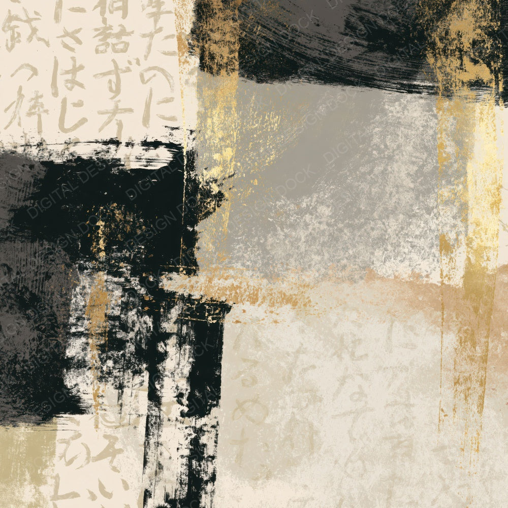 Sparse Modern Graphite Cream Tonal Digital Paper Pack (DDD015256)