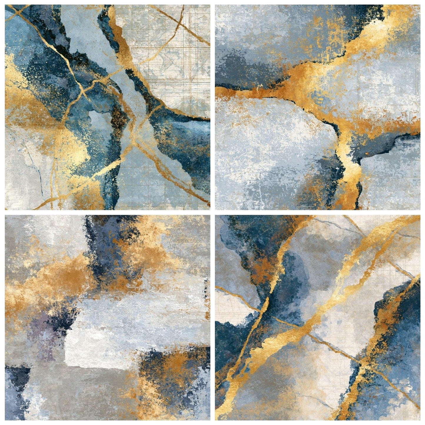 Egg Tempera Stone Bone Tonal Digital Paper Pack (DDD015550)
