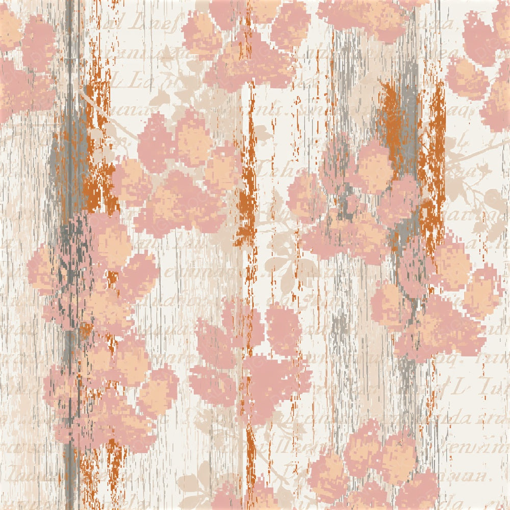 Pixel Paw Prints Blush Seamless Digital Paper Pack (DDD015558)