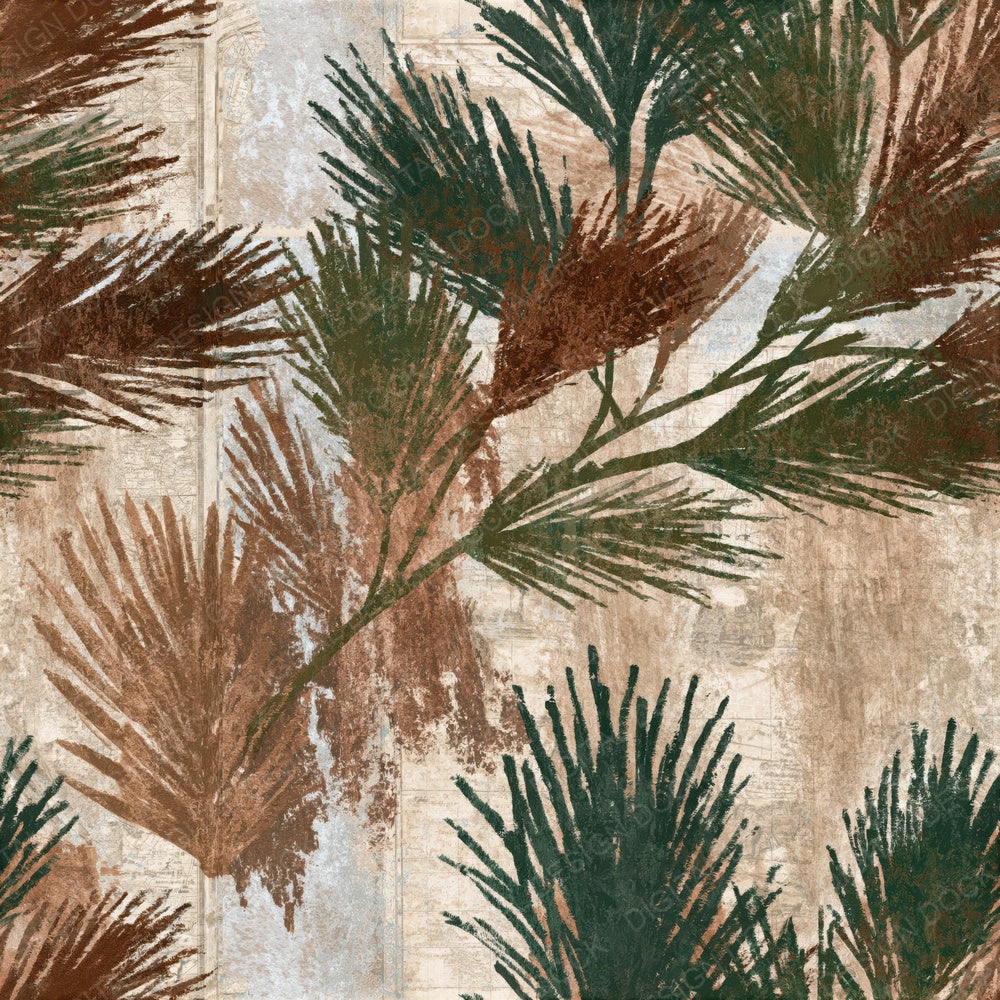 Lithograph Horsetails Moss Oat Seamless Digital Paper Pack (DDD015590)