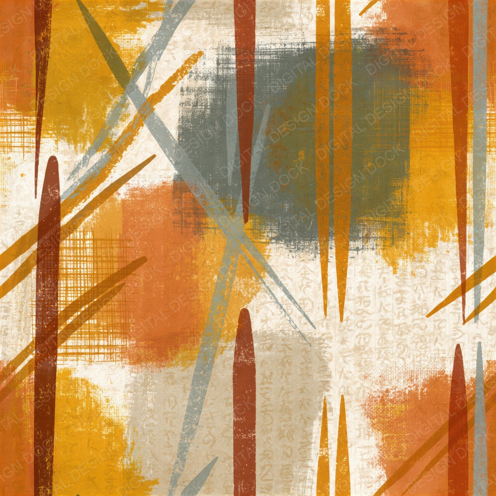 Lithograph Knitting Needles Caramel Seamless Digital Paper Pack (DDD015772)