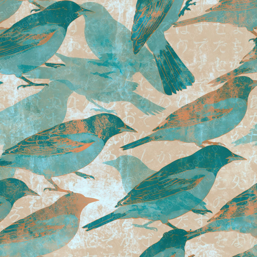 Lithograph Orioles Seafoam Sand Digital Paper Pack (DDD016192)