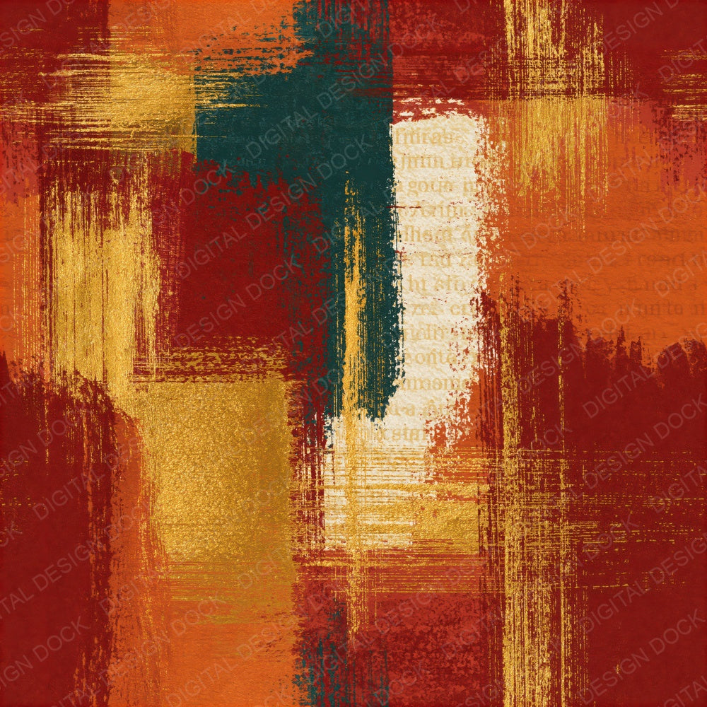 Cross Hatch Rust Gold Tonal Seamless Digital Paper Pack (DDD016268)