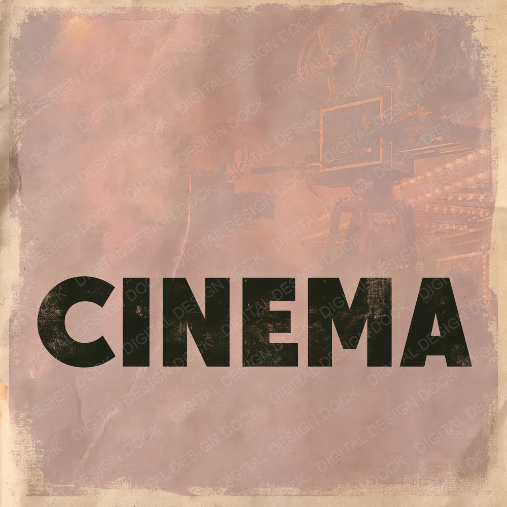 Cinema Reel Plum Champagne Digital Paper Pack (DDD016372)