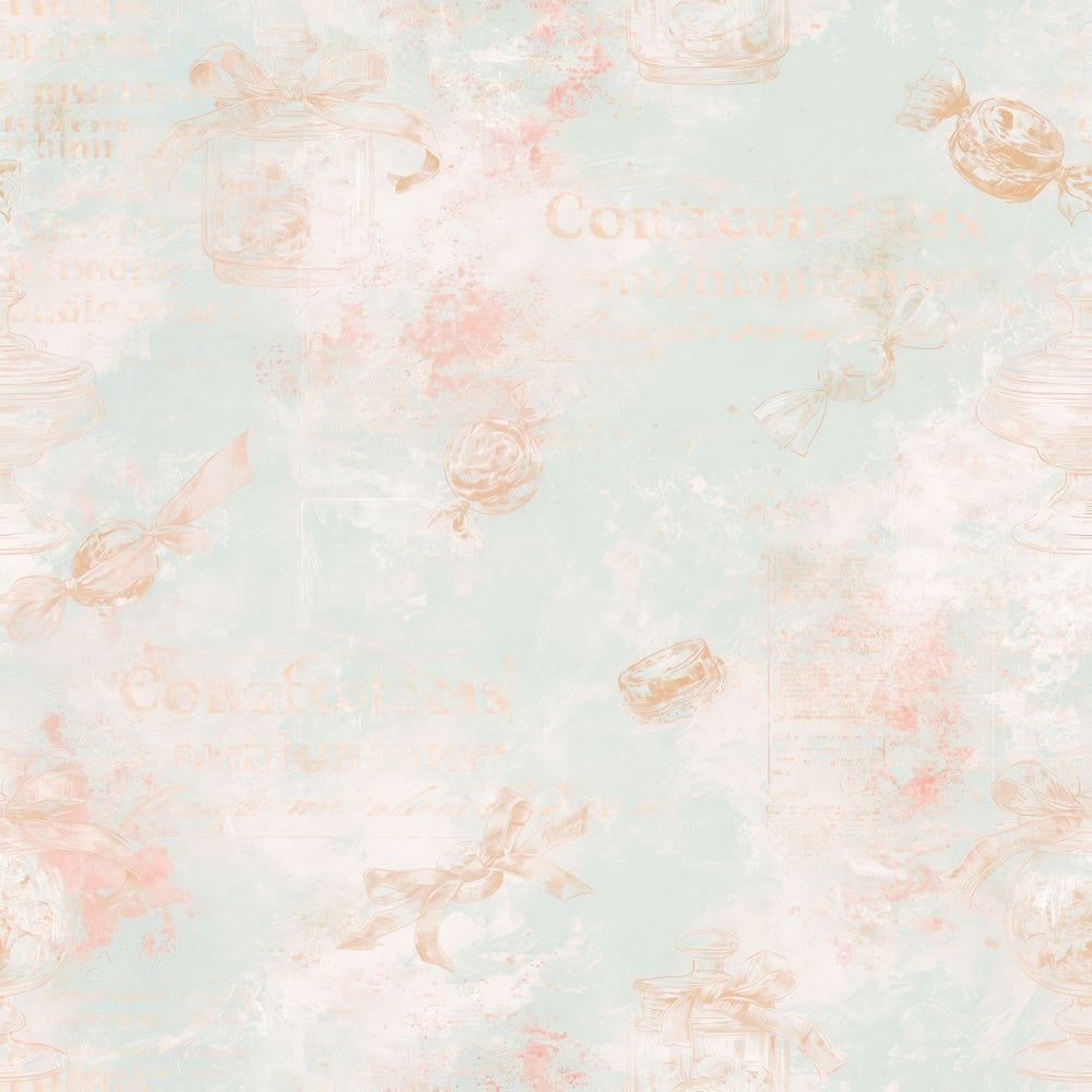 Confectionery Sweet Jar Mint Raspberry Digital Paper Pack (DDD016391)