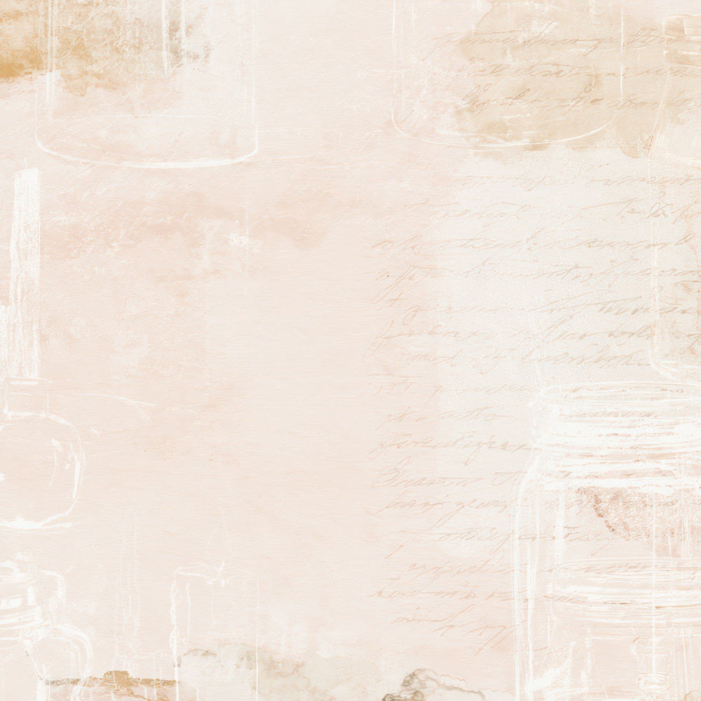 Beekeeping Candle Rose Mustard Digital Paper Pack (DDD016405)