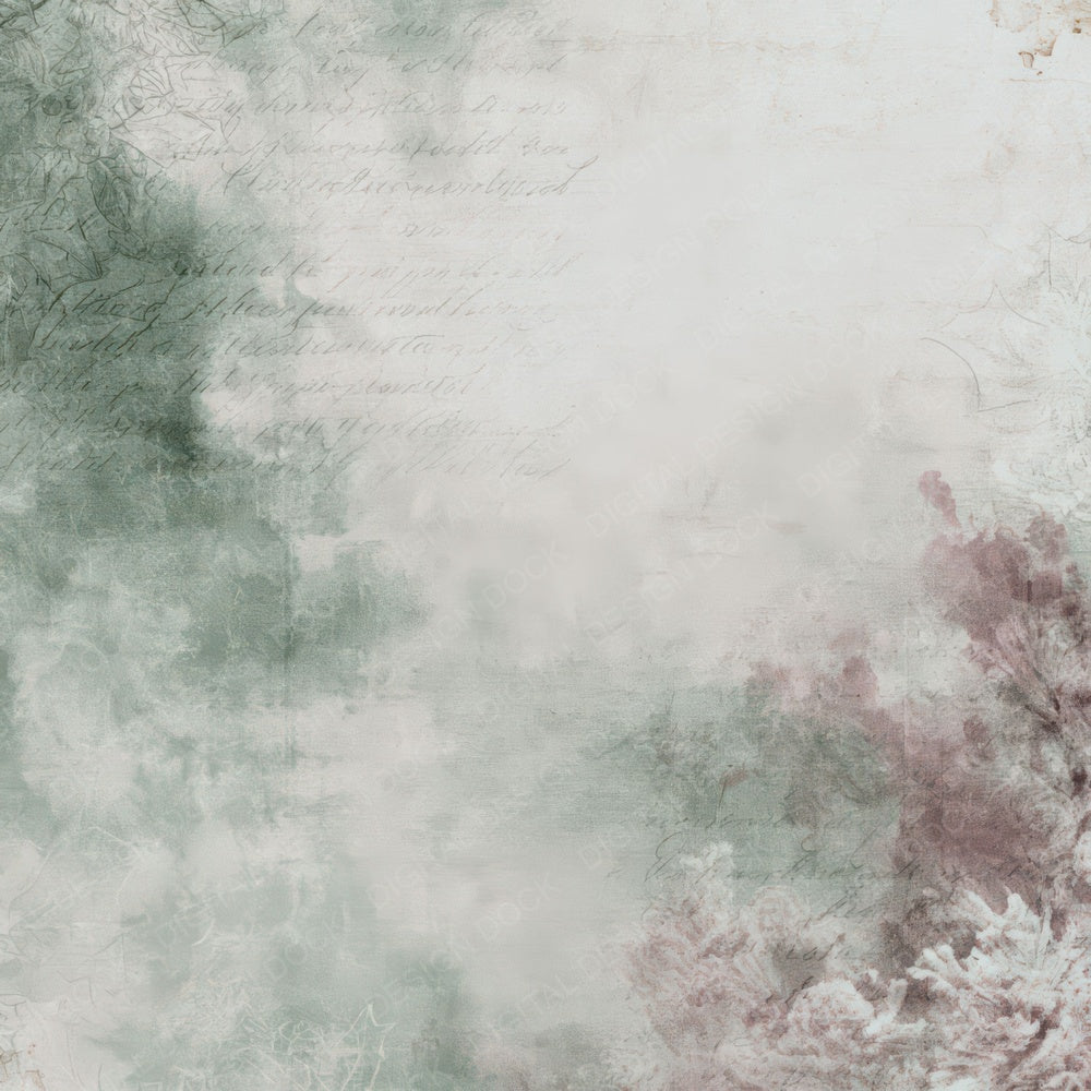 Solstice Holly Forest Cranberry Digital Paper Pack (DDD016417)