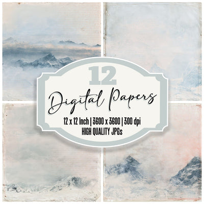 Mountaineering Tent Frost Slate Digital Paper Pack (DDD016433)