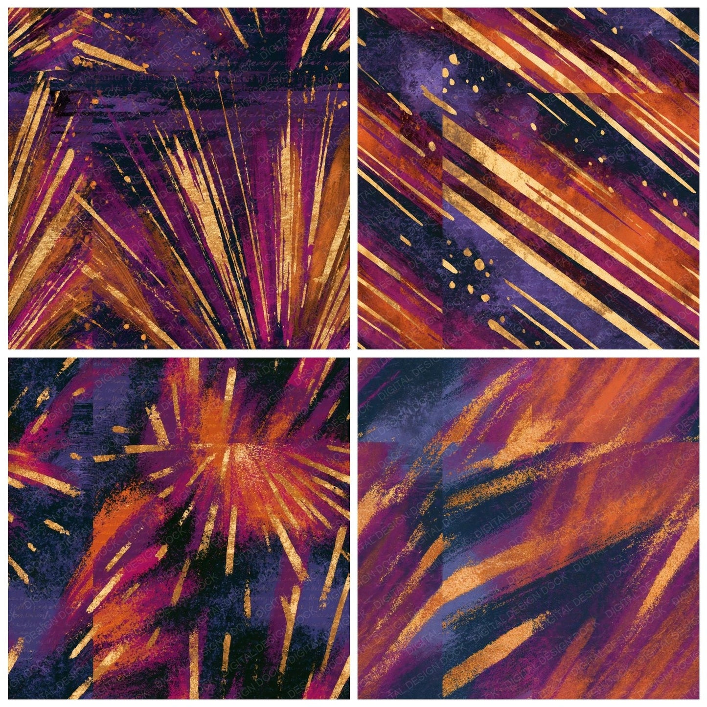 Beatrix Potter Hyperspace Twilight Seamless Digital Paper Pack (DDD016507)