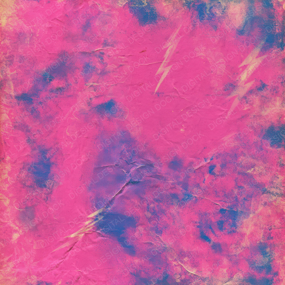 Retro Roller Derby Magenta Cobalt Digital Paper Pack (DDD016801)