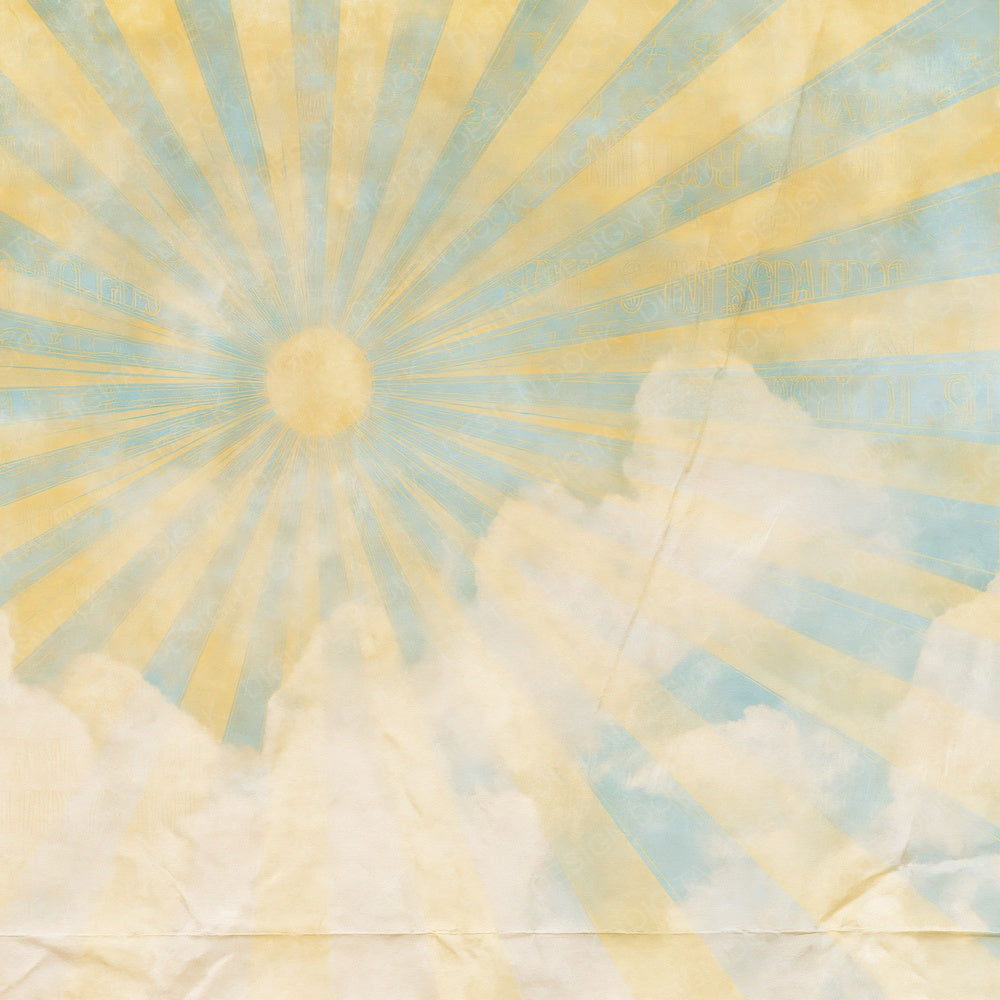 Sky Sunbeam Marigold Honey Digital Paper Pack (DDD016882)