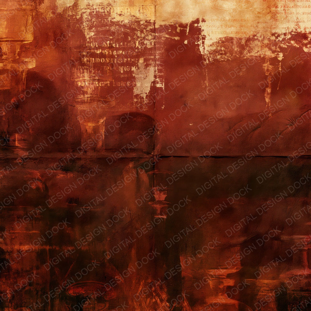 Cigar Chesterfield Oxblood Amber Digital Paper Pack (DDD016909)