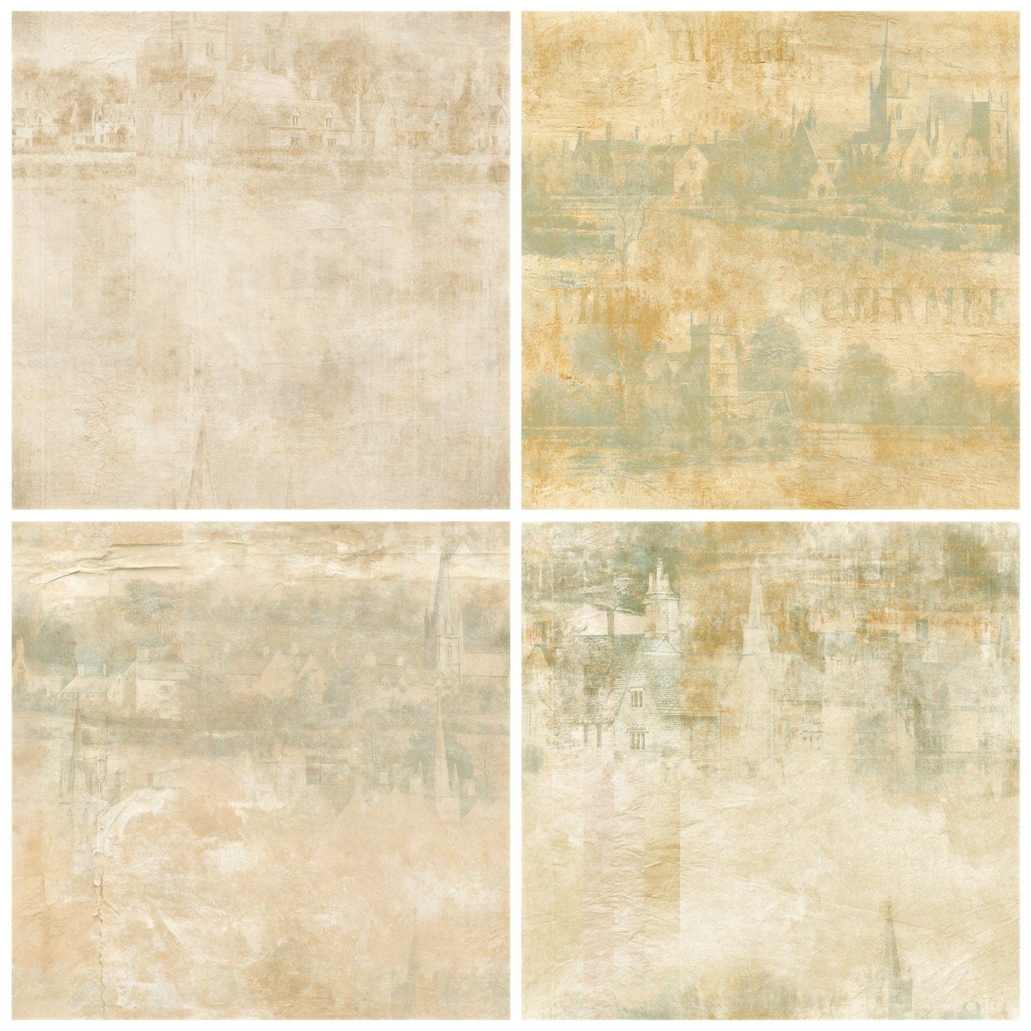 Countryside Spire Honey Sage Seamless Digital Paper Pack (DDD016914)