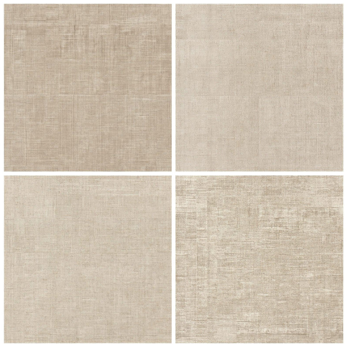 Linen Weave Oatmeal Flax Walnut Seamless Digital Paper Pack (DDD017114)